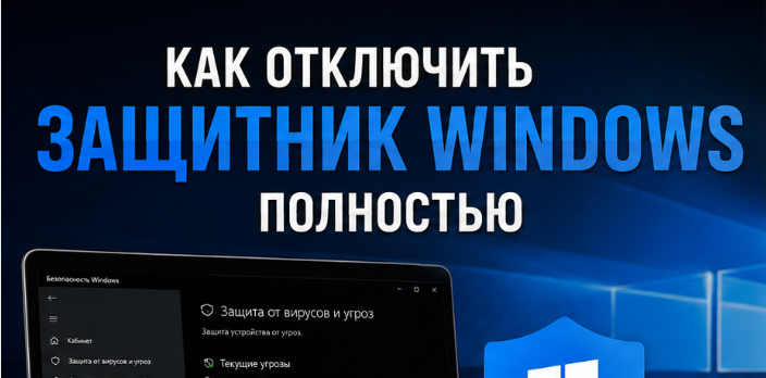 Как отключить защитник Windows полностью в Windows 11 и Windows 10