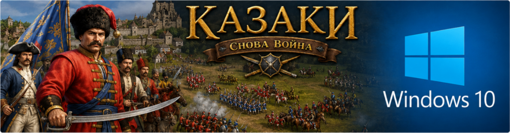 Казаки Снова война на Windows 10