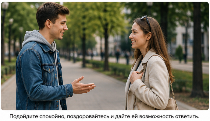 подходящий момент для знакомства с девушкой на улице
