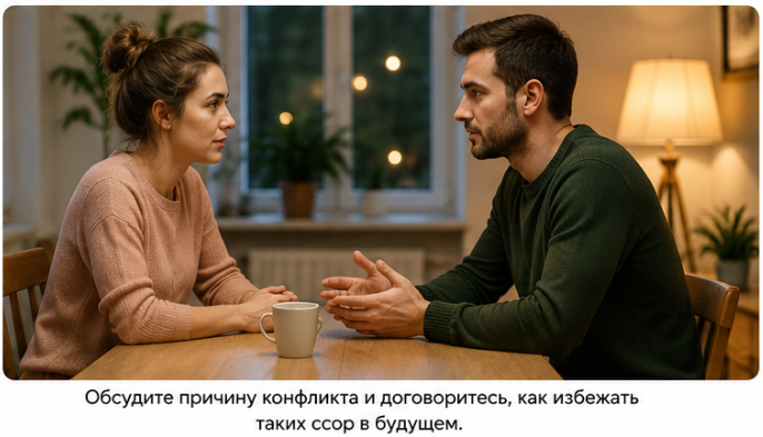 примирение близких людей после сильной ссоры