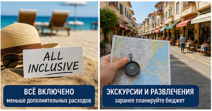 расходы туриста в Турции на отдыхе